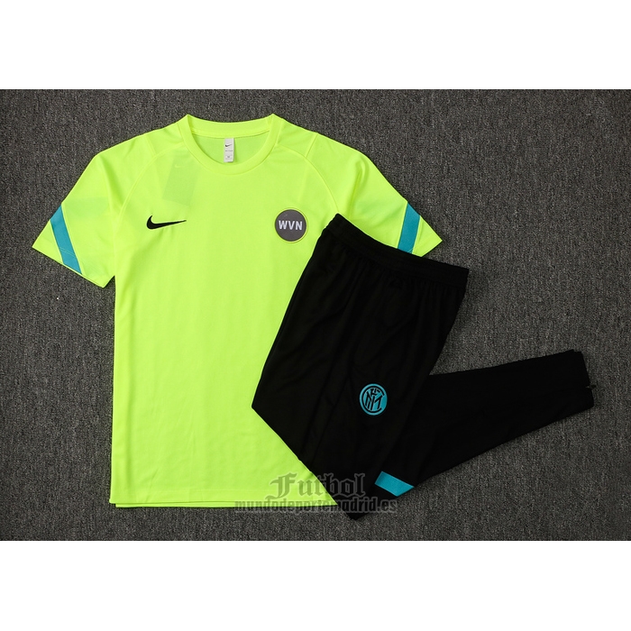 Chandal del Inter Milan Manga Corta 2021-2022 Verde